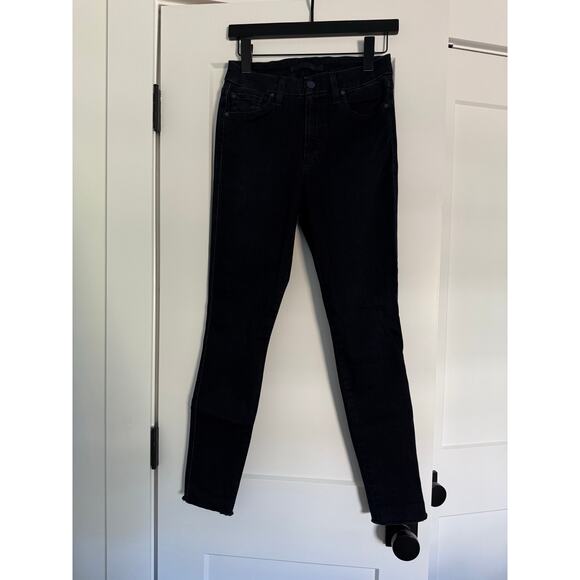 $198 Joe’s Jeans Hi Rise Honey Curvy Skinny Jeans - Dark Wash - 28 - Picture 7 of 10